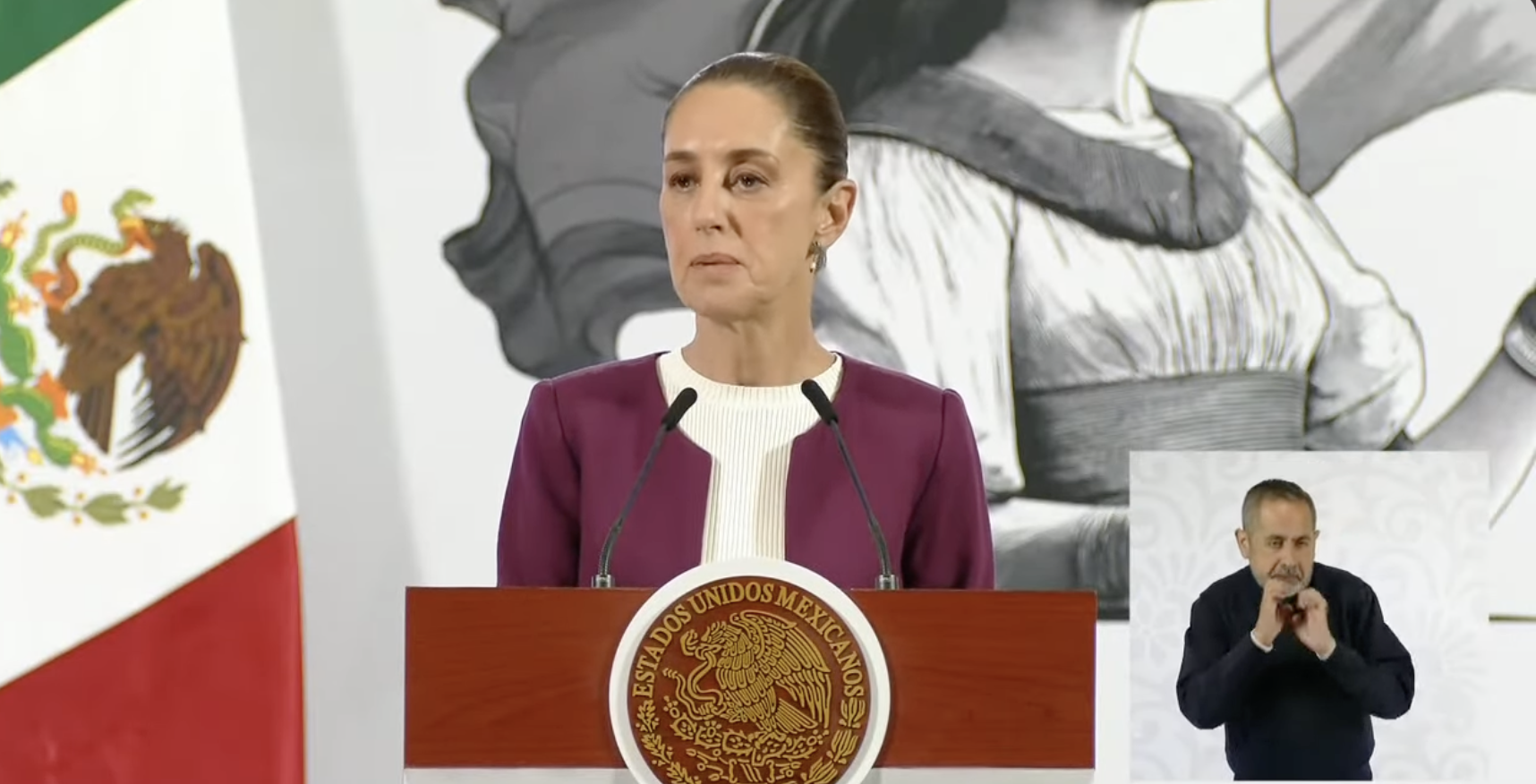 Claudia Sheinbaum responde a declaraciones de Trump sobre subsidio y anexión de México y Canadá